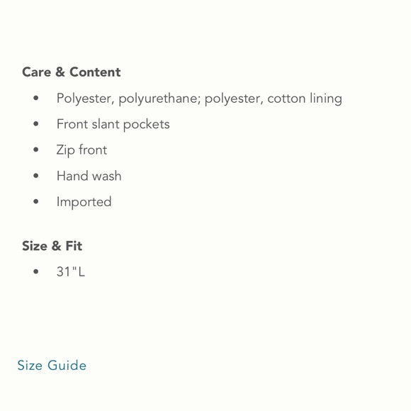 Anthropologie Sunday in Brooklyn Faux Leather Skirt - Picture 3 of 3